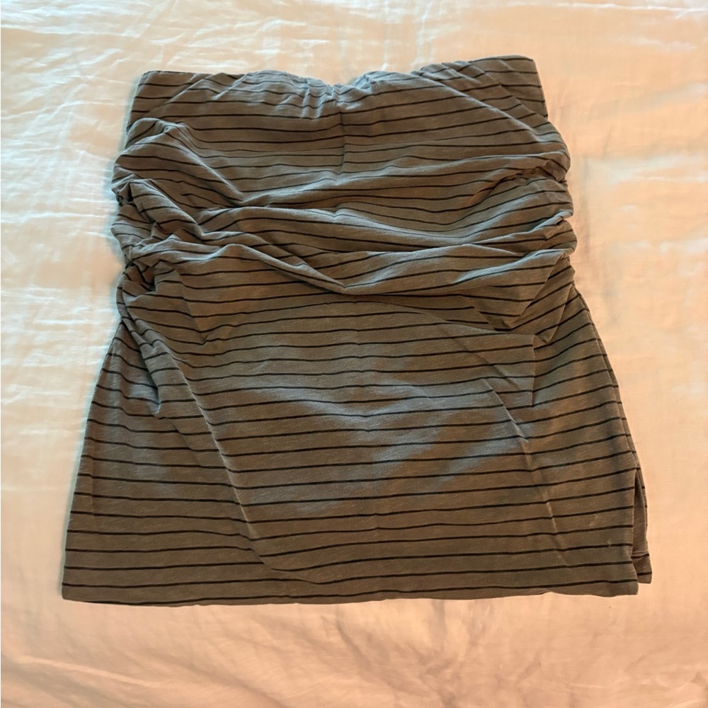 Knit mini skirt